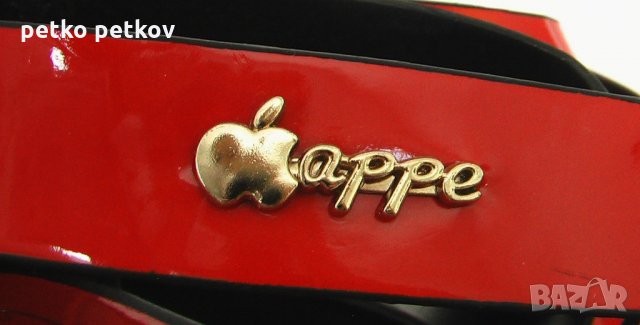 Дамски обувки "Tendenz" - червени , снимка 6 - Дамски ежедневни обувки - 21543456