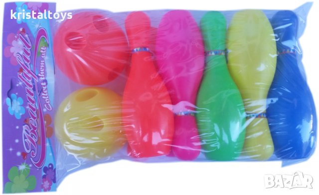 Детска играчка Комплект за Боулинг Кегли с топки 10/2, снимка 1