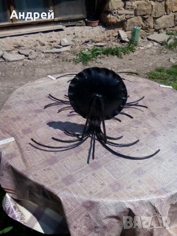 Старинен свещник #2, снимка 4 - Антикварни и старинни предмети - 21564872