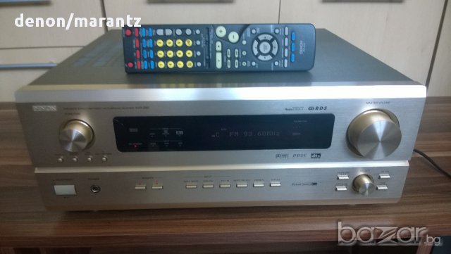 denon avr-2801 receiver-made in japan-без дистанционно-от швеицария