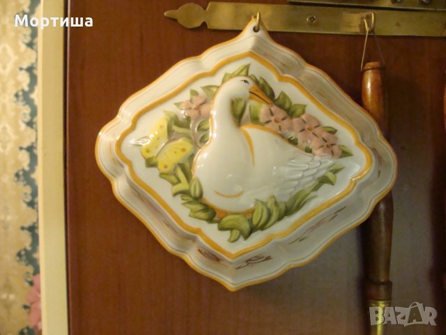 Френска порцеланова декорация за стена