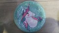 Кон Пони Еднорог Unicorn син фон 10 бр парти чинии чинийки, снимка 1 - Чинии - 21156519