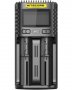 Nitecore UMS2 LCD Screen USB Battery Charger зарядно, снимка 3