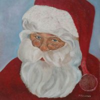 Дядо Мраз , снимка 1 - Картини - 23743839