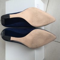 Calvin Klein сини велурени обувки EU37, снимка 3 - Дамски ежедневни обувки - 24905008
