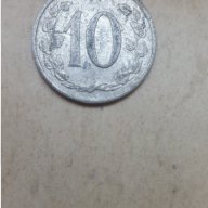 Монета 10 Чехословашки Халера 1967г. / 1967 10 Czechoslovakia Hellers Coin KM# 49, снимка 1 - Нумизматика и бонистика - 15410087