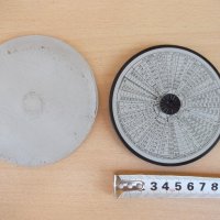Скала кръгла за шлосери , стругари и други съветска, снимка 1 - Други инструменти - 23690348