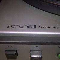 bruns serenade-грамофон с усилвател-внос швеицария, снимка 15 - Грамофони - 21835092