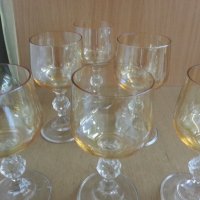 Ретро кристални чаши , снимка 3 - Антикварни и старинни предмети - 25384179