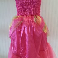 Налична Барби принцеса русалка с коронка-страхотна рокля, снимка 3 - Детски рокли и поли - 7383536
