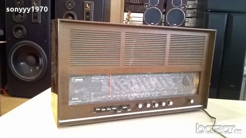 АНТИКА-Saba stereo receiver-лампова антика-внос швеицария, снимка 1