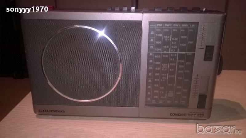 grundig concert boy 220a-внос швеицария, снимка 1