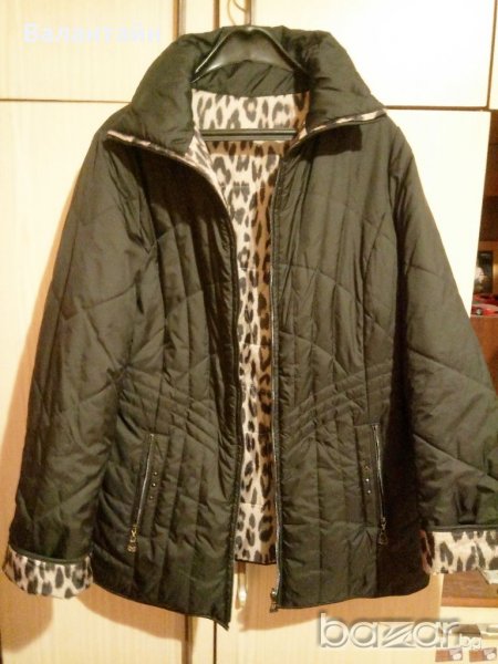 Дамско яке с две лица 2 в 1, снимка 1