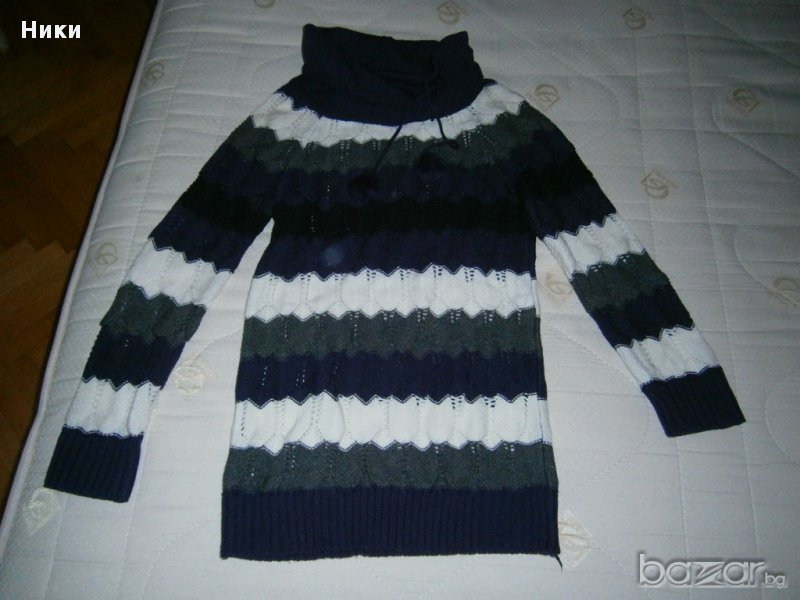 Дамски пуловер / туника - размер М, снимка 1