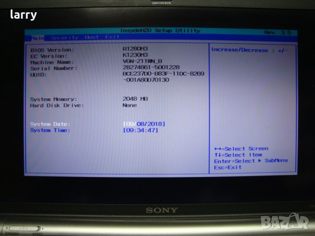Sony Vaio VGN-Z PCG-6X2M лаптоп на части, снимка 4 - Части за лаптопи - 22664572