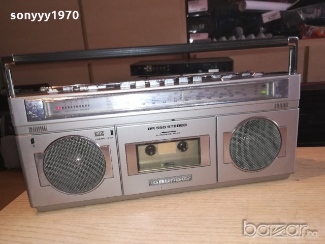 grundig rr-550 stereo-ретро колекция-внос швеицария, снимка 6 - Ресийвъри, усилватели, смесителни пултове - 20763727