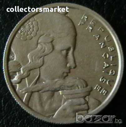 100 франка 1954 В, Франция, снимка 2 - Нумизматика и бонистика - 11703335