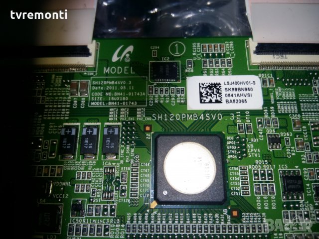T con Board SH120PMB4SV0.3/BN41-01743, снимка 2 - Части и Платки - 22706837