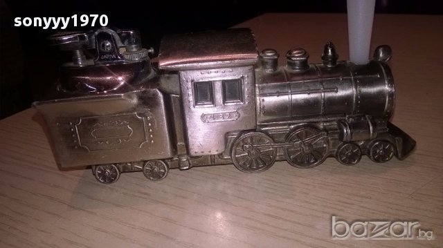 JAPAN локомотив-запалка-made in japan 16/7/5см-внос швеицария, снимка 14 - Антикварни и старинни предмети - 16433799