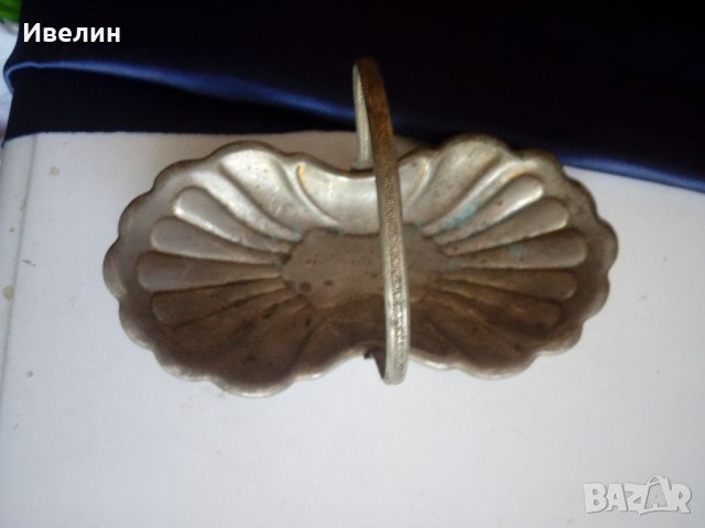 стара метална купичка арт деко, снимка 2 - Антикварни и старинни предмети - 22328728