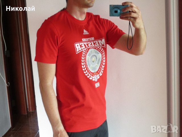 adidas Bayern Munich Champions T-Shirt, снимка 8 - Тениски - 22176126