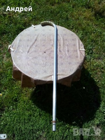 Стар алуминиев бастун, снимка 2 - Антикварни и старинни предмети - 21596355