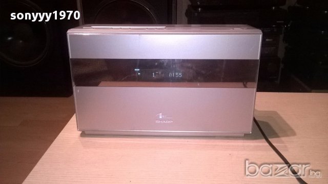 Sharp sd-ex100h cd/tuner rds/amplifier/aux-внос швеицария, снимка 2 - Ресийвъри, усилватели, смесителни пултове - 15661323