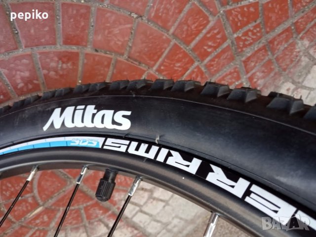 Продавам колела внос от Германия  спортен алуминиев МТВ велосипед REBEL EXTRIM SPORT 27.5 цола преде, снимка 18 - Велосипеди - 24853382