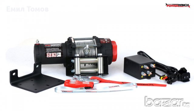 Лебедка за ATV и UTV KangarooWinch/PowerWinch K 3500 lb (1587kg) - НОВА, снимка 5 - Аксесоари и консумативи - 17282972