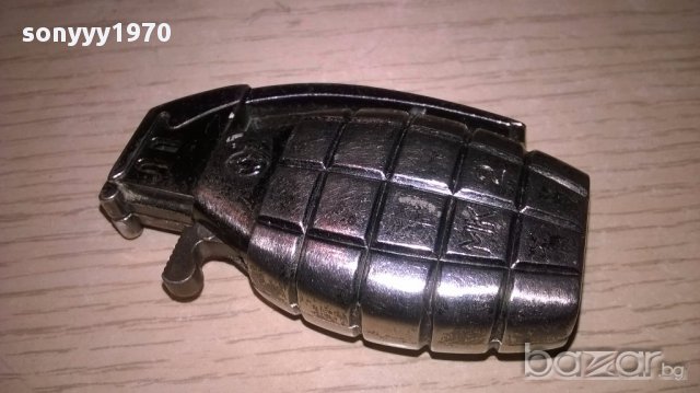 Мк2 ретро запалка-граната 7х4х2см, снимка 8 - Антикварни и старинни предмети - 17384092