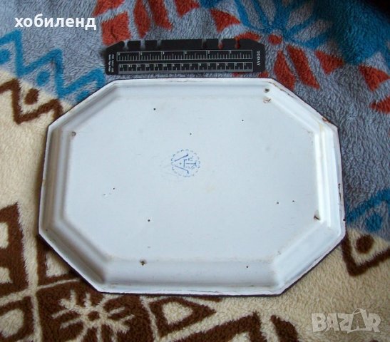 Емайлиран поднос, снимка 2 - Колекции - 22182911