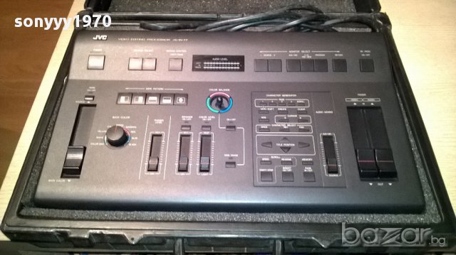 jvc jx-sv77 video editing procesor-made in japan-внос швеицария, снимка 4 - Ресийвъри, усилватели, смесителни пултове - 12579853