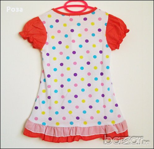 Детска памучна рокличка с Мини Маус, снимка 2 - Детски рокли и поли - 11960795