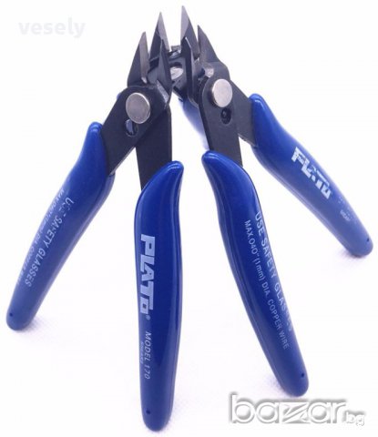 Прецизни клещи секачки PLATO , снимка 2 - Клещи - 17404421