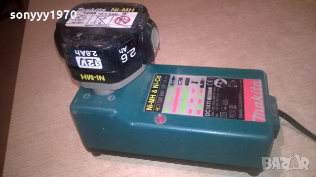 makita charger+battery pack-внос швеция, снимка 3 - Винтоверти - 25386201