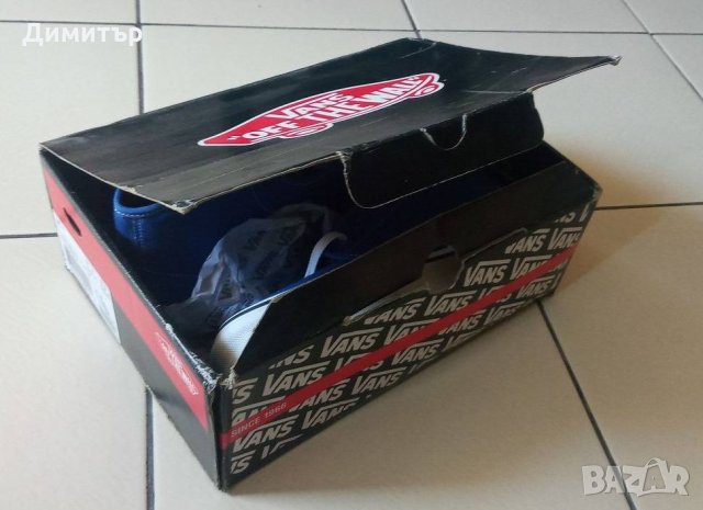 Vans 106 Hi RQM0FG Classic Blue High Top Shoes (Unisex) Нови!!, снимка 9 - Кецове - 22791137