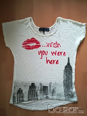 Модерна дамска тениска, снимка 1