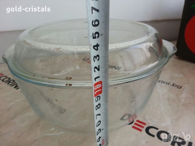  огнеупорна тенджера , снимка 2 - Съдове за готвене - 23131242