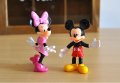 двойка Mickey Minnie Mouse PVC Мики и Мини Маус  топер играчки фигурки декорация торта украса, снимка 2
