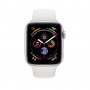 APPLE WATCH SILVER ALUMINUM CASE WITH WHITE SPORT BAND 40MM SERIES 5 GPS + CELLULAR, снимка 2