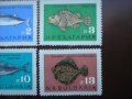 български пощенски марки - риби 1965, снимка 2