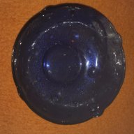 3бр. купички синьо стъкло, снимка 8 - Сервизи - 17354480