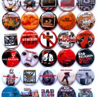 Значки на Bad Religion, снимка 1 - Други ценни предмети - 24867667