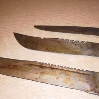 три стари ножа-ретро колекция-37/34/30см, снимка 14 - Колекции - 21073492