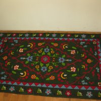 Стар тъкан ковьор, килим, снимка 2 - Антикварни и старинни предмети - 21304629