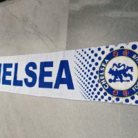 шал плетен Chelsea нов размери 18х155см, снимка 1 - Футбол - 26132931