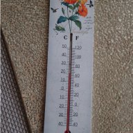 дървен ретро термометър, снимка 2 - Други стоки за дома - 17536106