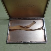  сребърна  табакера 1940г, снимка 1 - Подаръци за мъже - 24727706