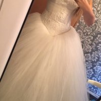 ПРОМО!!! Булчинска  Сватбена рокля Принцеса, снимка 1 - Сватбени рокли - 23042735