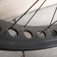 Продавам колела внос от Германия комплект нови  алуминиеви капли за ФАТ БАЙК 26 цола за дискови спир, снимка 11 - Части за велосипеди - 22923274